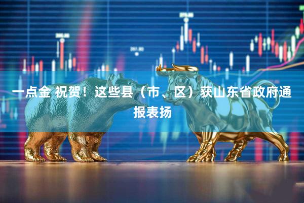 一点金 祝贺！这些县（市、区）获山东省政府通报表扬