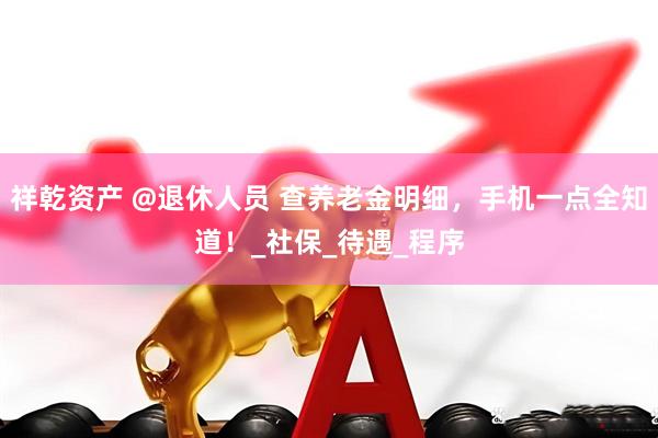 祥乾资产 @退休人员 查养老金明细，手机一点全知道！_社保_待遇_程序